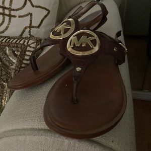 Michael Kors sandals 5 1/2 used $ 35.00